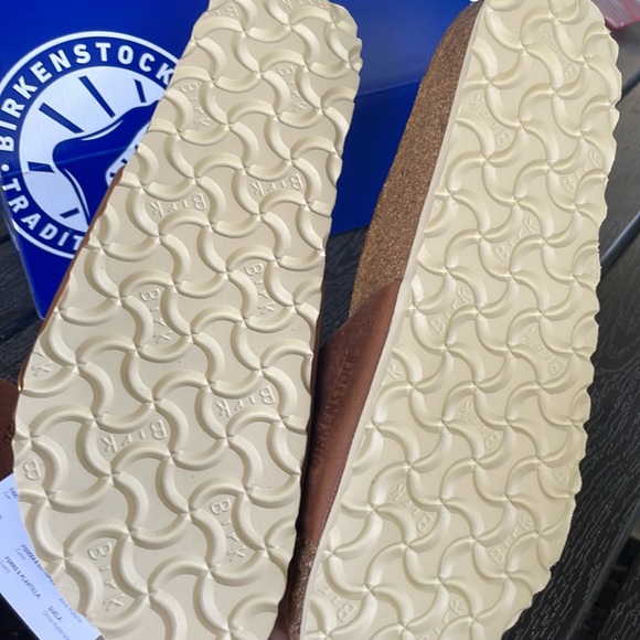 Birkenstock Madrid big buckle in cognac - Picture 3 of 4